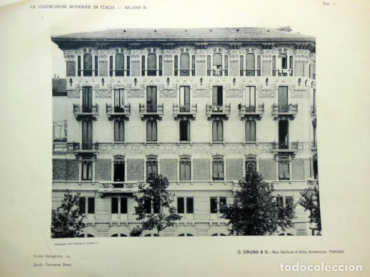 Art: CORSO SEMPIONE, 14. LE COSTRUZIONI MODERNE IN ITALIA Tav 2 (Arquitectura Moderna en Italia)PIROVANO