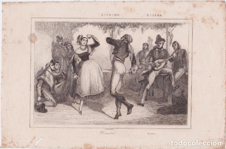 Art: ANTIGUA L&Aacute;MINA ESPA&Ntilde;A DANZA
