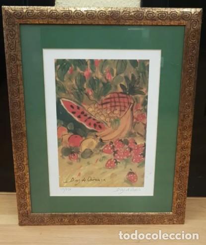 Kunst: L&Aacute;MINA PINTOR DIAZ DE OROSIA NUMERADA Y FIRMADA POR EL AUTOR