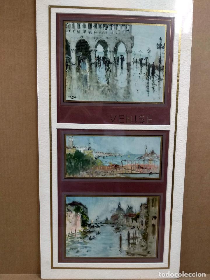 Kunst: VENECIA, montaje de 3 planchas Illustration francaise
