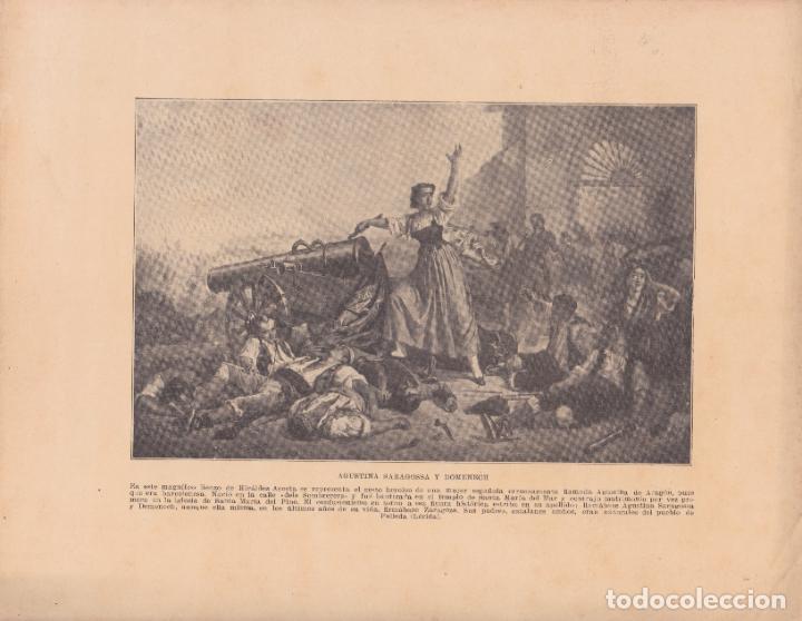 Art: ANTIGUA L&Aacute;MINA &ndash; AGUSTINA SARAGOSSA Y DOMENECH &ndash; LIENZO DE HIR&Aacute;LDEZ ACOSTA