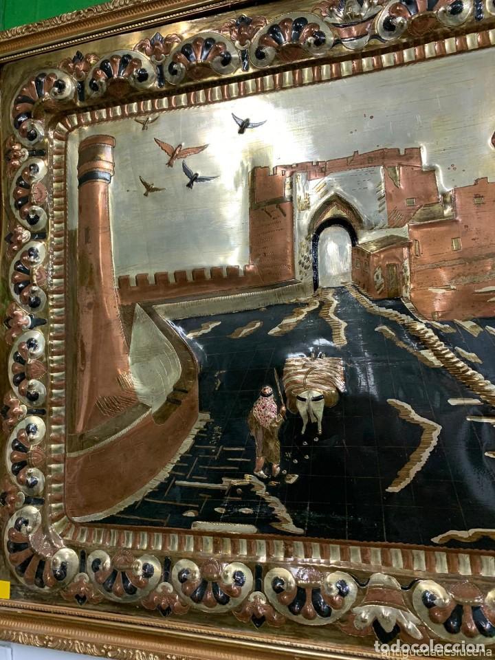 Arte: N596 LAMINA DE BRONCE CINCELADA - Foto 2