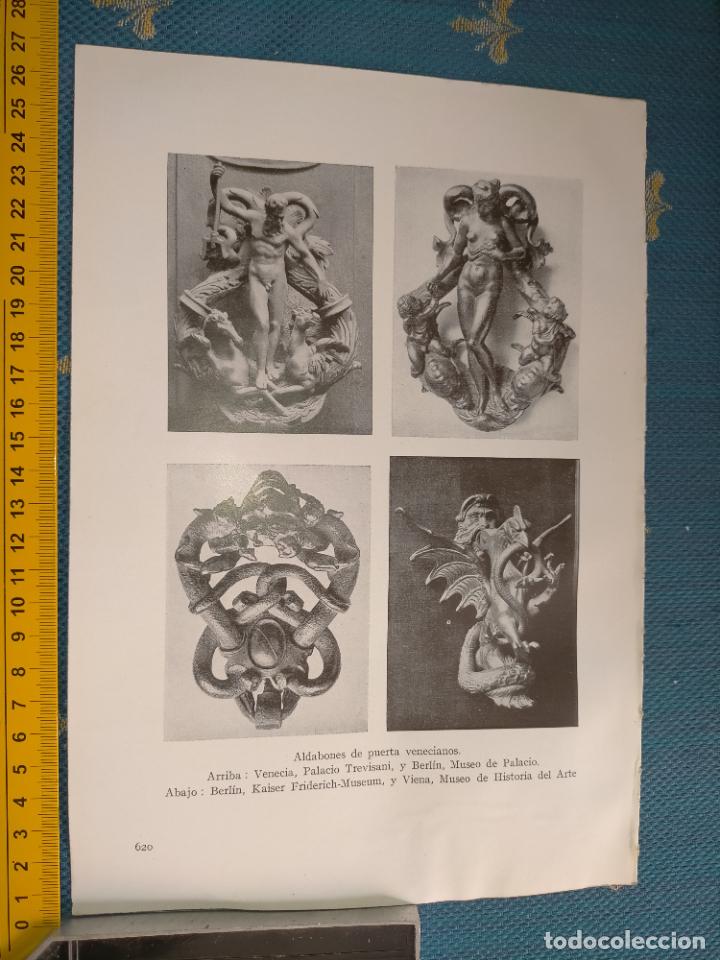 Arte: a&ntilde;o 1935 - ALBABONES DE PUERTAS - Foto 1