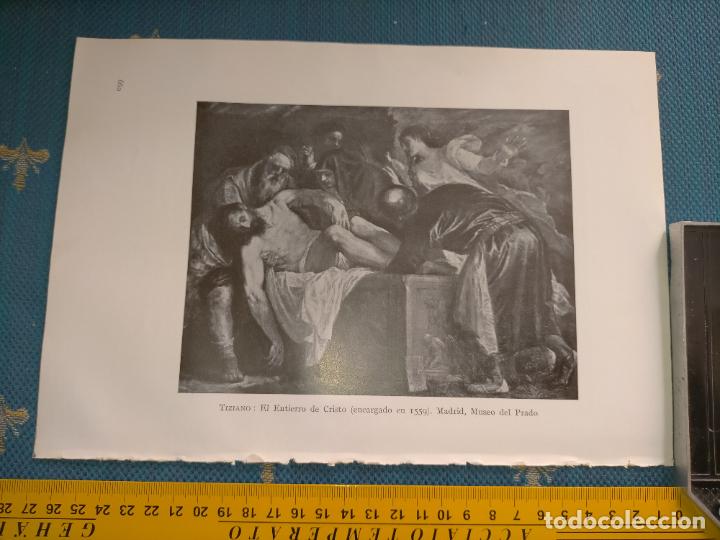 Arte: a&ntilde;o 1935 - EL ENTIERRO DE CRISTO - Foto 1