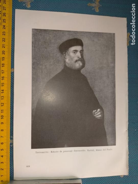 Arte: a&ntilde;o 1935 - RETRATO - Foto 1