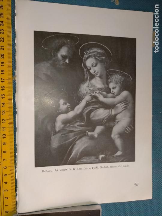 Arte: a&ntilde;o 1935 - LA VIRGEN DE LA ROSA - Foto 1