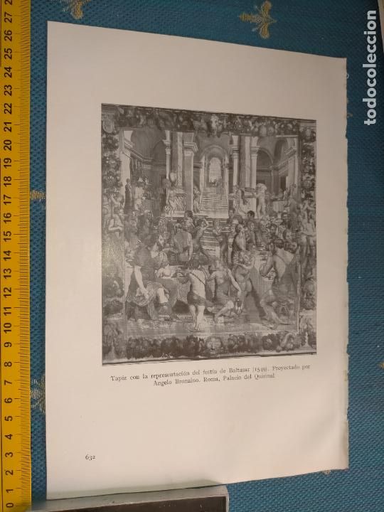 Arte: a&ntilde;o 1935 - EL FESTIN DE BALTASAR - Foto 1