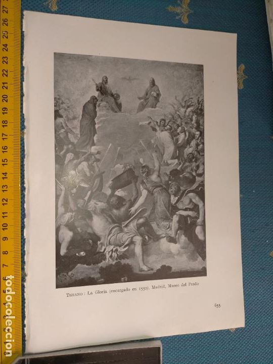 Arte: a&ntilde;o 1935 - RELIGIOSO , LA GLORIA . - Foto 1