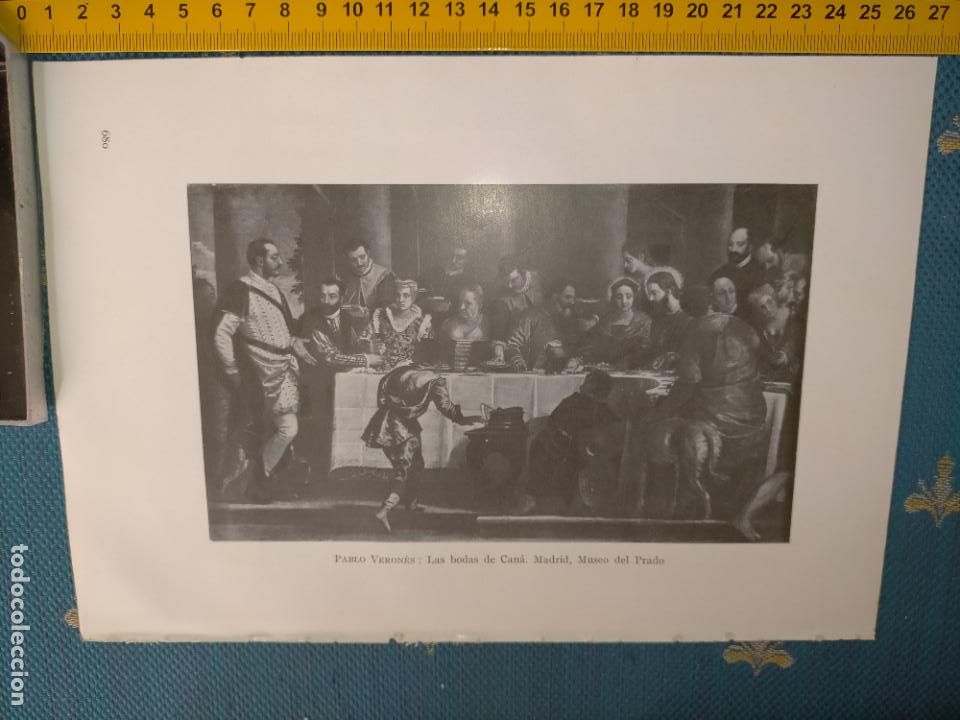 Arte: a&ntilde;o 1935 - RELIGIOSO , LAS BODAS DE CANAS - Foto 1