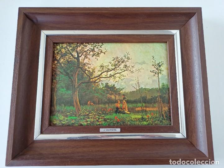Arte: Cuadro al esmalte de paisaje - Foto 1