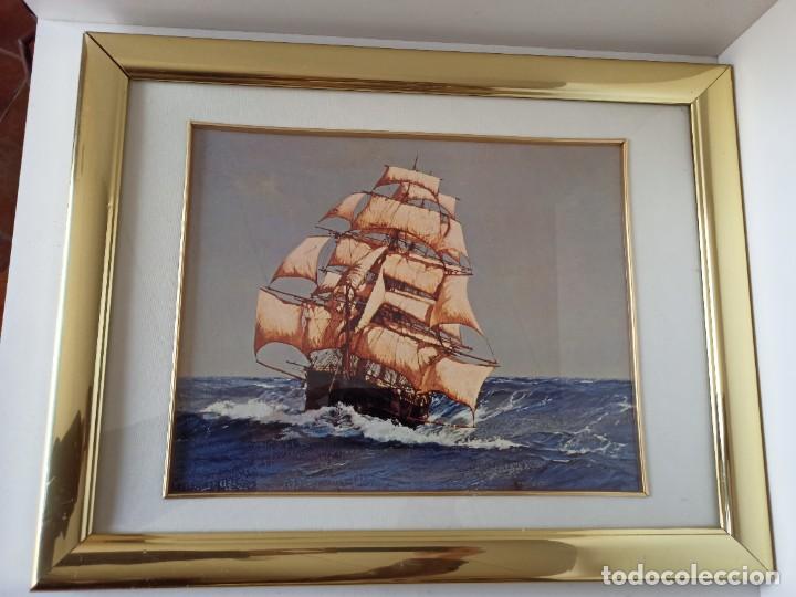 Arte: Pareja de cuadros de barcos - Foto 3