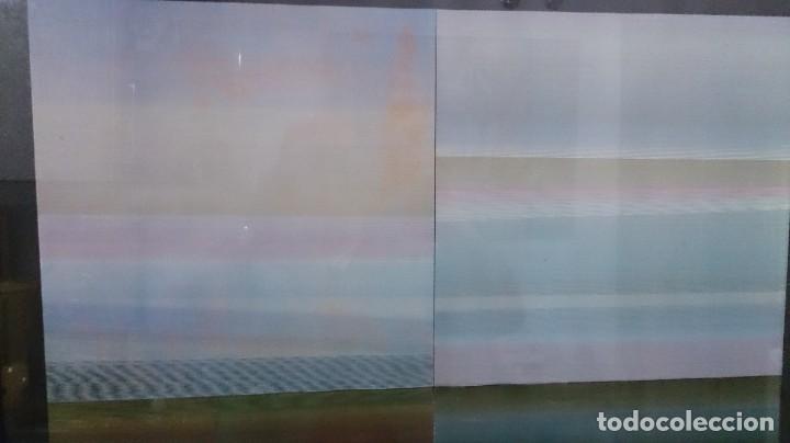 Arte: LAMINA ENMARCA DE EUSEBIO SEMPERE 60X60 CTMS - Foto 5