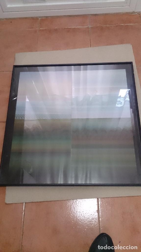 Arte: LAMINA ENMARCA DE EUSEBIO SEMPERE 60X60 CTMS - Foto 8