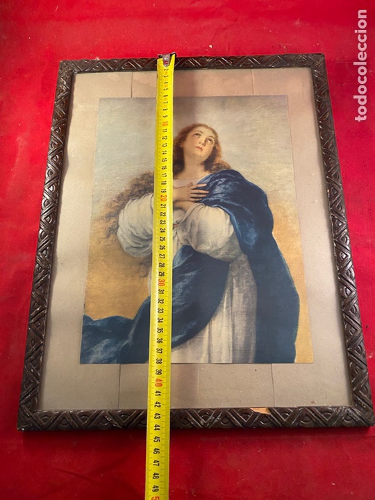 Arte: Antigua l&aacute;mina enmarcada - Foto 3