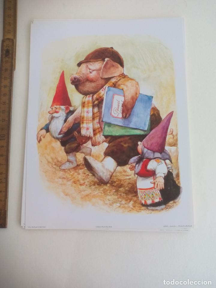 Art: LAMINA INFANTIL. 24 X 18 CM GNOMOS SALUS-HOLLAND 10 RI 3014 ILLUSTRATOR RIEN POORVLIET-KOK. A&Ntilde;OS 80
