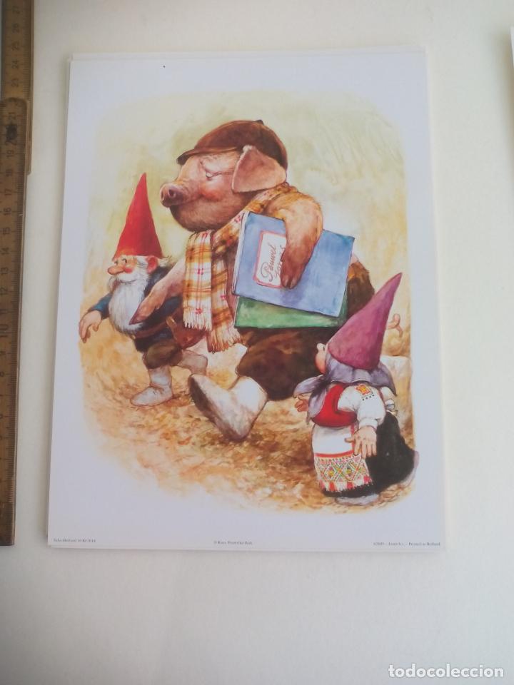 Art: LAMINA INFANTIL. 24 X 18 CM GNOMOS SALUS-HOLLAND 10 RI 3014 ILLUSTRATOR RIEN POORVLIET-KOK. A&Ntilde;OS 80