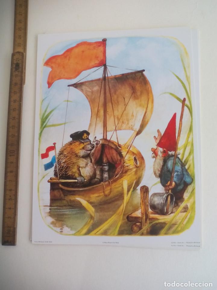 Art: LAMINA INFANTIL. 24 X 18 CM GNOMOS SALUS-HOLLAND 10 RI 3009 ILLUSTRATOR RIEN POORVLIET-KOK. A&Ntilde;OS 80