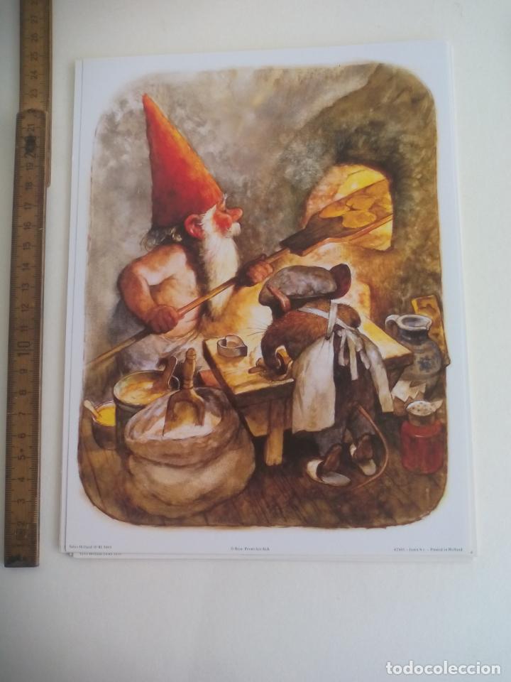 Art: LAMINA INFANTIL. 24X18 CM GNOMOS SALUS-HOLLAND 10 RI 3010 ILLUSTRATOR RIEN POORVLIET-KOK PASTELERIA