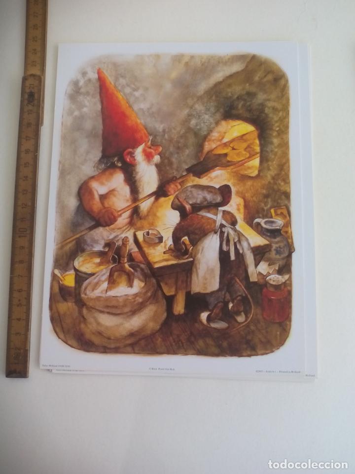 Art: LAMINA INFANTIL. 24X18 CM GNOMOS SALUS-HOLLAND 10 RI 3010 ILLUSTRATOR RIEN POORVLIET-KOK PASTELERIA