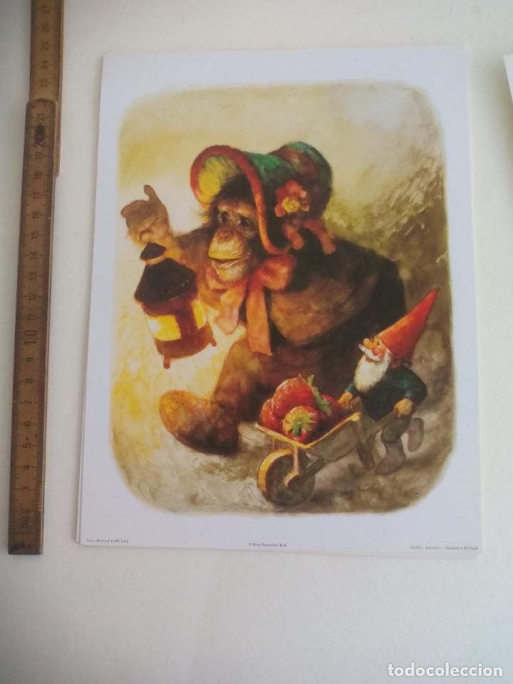 Art: LAMINA INFANTIL. 24X18 CM GNOMOS SALUS-HOLLAND 10 RI 3016 ILLUSTRATOR RIEN POORVLIET-KOK MONO