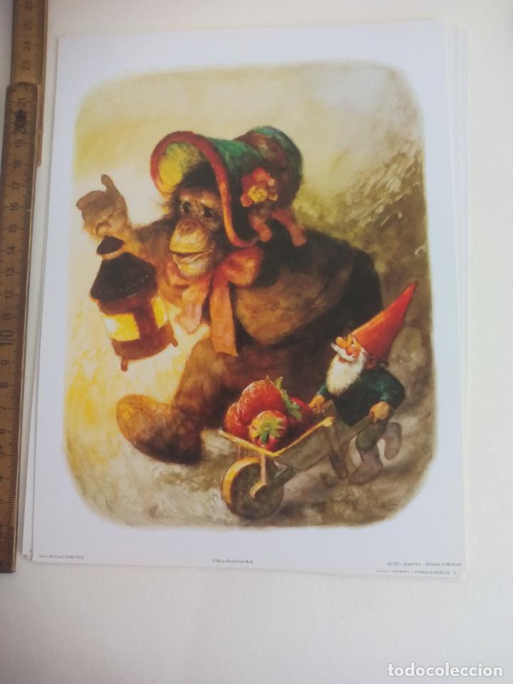 Art: LAMINA INFANTIL. 24X18 CM GNOMOS SALUS-HOLLAND 10 RI 3016 ILLUSTRATOR RIEN POORVLIET-KOK MONO