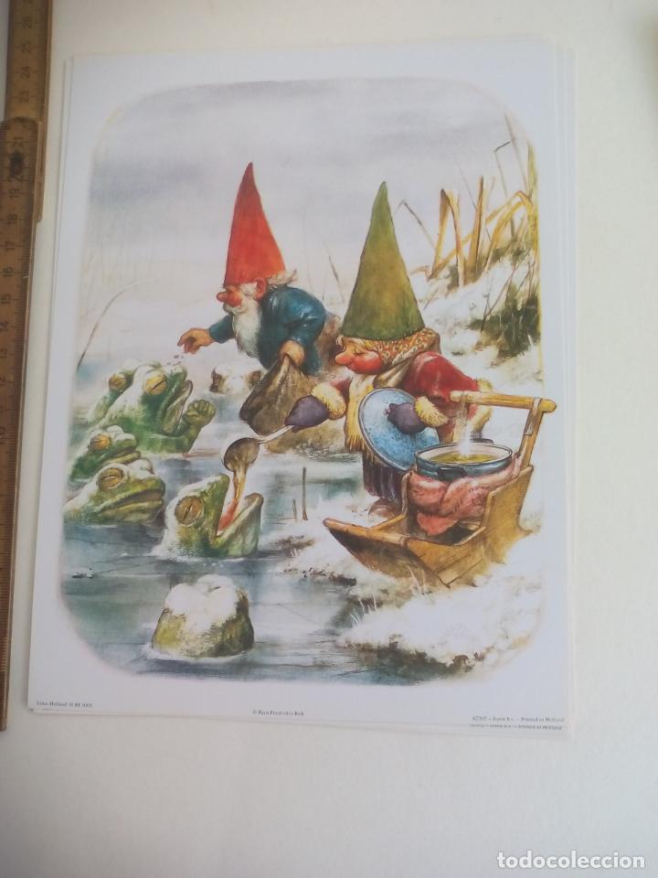 Art: LAMINA INFANTIL. 24X18 CM GNOMOS SALUS-HOLLAND 10 RI 3005 ILLUSTRATOR RIEN POORVLIET-KOK RANAS