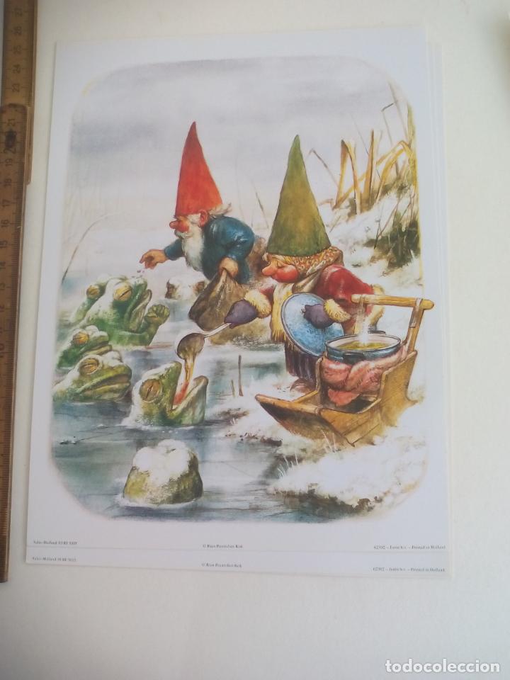 Art: LAMINA INFANTIL. 24X18 CM GNOMOS SALUS-HOLLAND 10 RI 3005 ILLUSTRATOR RIEN POORVLIET-KOK RANAS