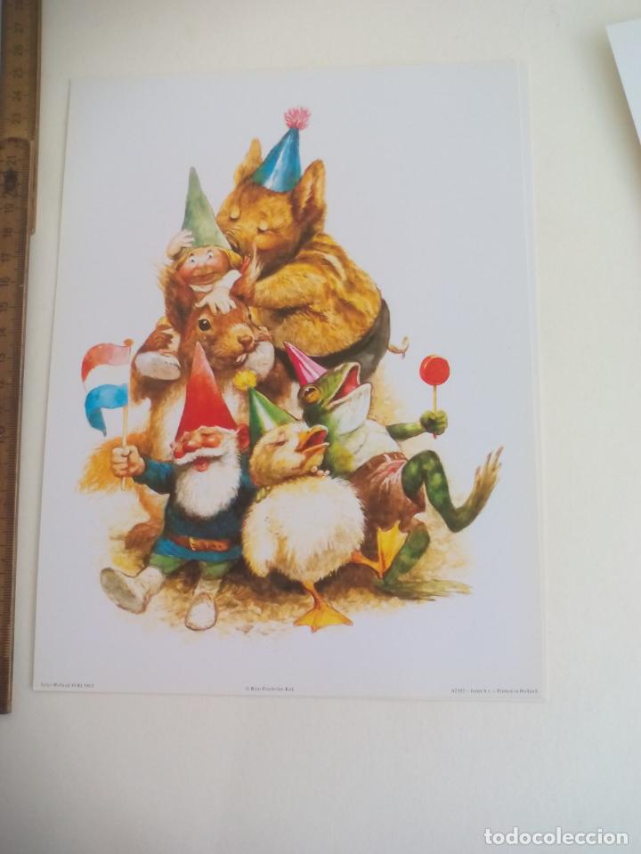 Art: LAMINA INFANTIL. 24X18 CM GNOMOS SALUS-HOLLAND 10 RI 3015 ILLUSTRATOR RIEN POORVLIET-KOK FIESTA