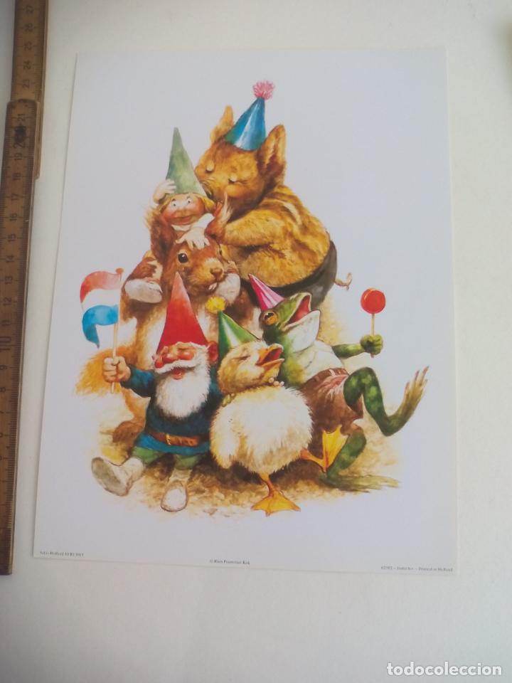 Art: LAMINA INFANTIL. 24X18 CM GNOMOS SALUS-HOLLAND 10 RI 3015 ILLUSTRATOR RIEN POORVLIET-KOK FIESTA