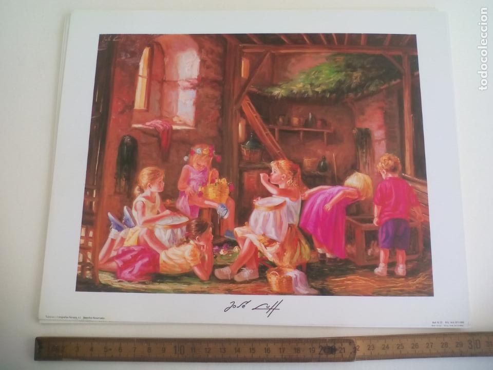 Art: NI&Ntilde;OS, JUGANDO. JOSE LULL. LAMINAS Y LITOGRAF&Iacute;AS NAVARRA. 1998. 24 X 30 CM