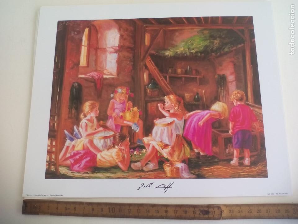 Art: NI&Ntilde;OS, JUGANDO. JOSE LULL. LAMINAS Y LITOGRAF&Iacute;AS NAVARRA. 1998. 24 X 30 CM