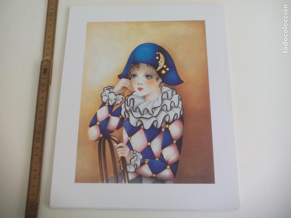 Art: LAMINA. ASTRO N&ordm; 84.ELENA OLIVERA. TALLEDA. BARCELONA. 24 X 30 CM