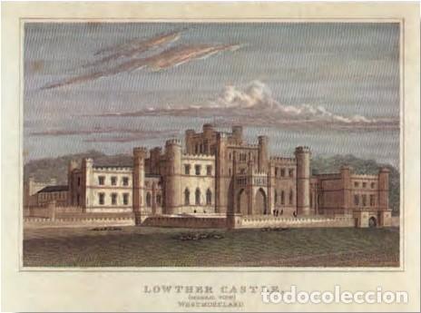Arte: LOWTHER CASTLE - GENERAL VIEW - WESTTMORELAND - LAMINA IMPRESION GICLEE