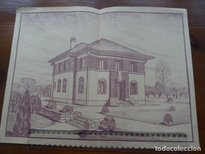 Arte: Arquitectura, l&aacute;mina de edificio - Foto 1