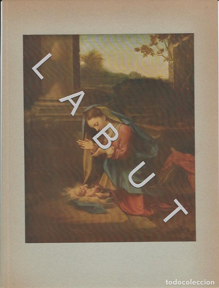 Arte: LA VIRGEN ADORANDO AL NI&Ntilde;O DE ANTONIO ALLEGRI 47 LM1