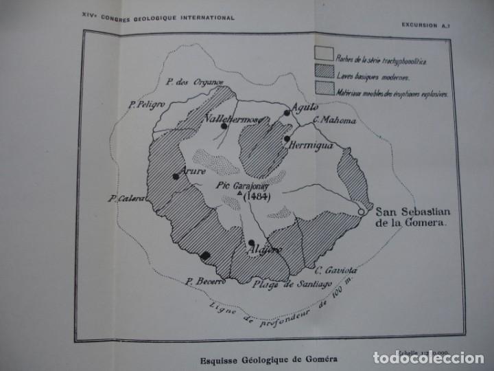 Arte: MAPA GEOLOGICO DE GOMERA CANARIAS - Foto 1