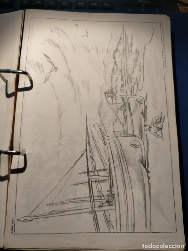 Kunst: HAGA SU OFERTA ----- ANTIGUA LAMINA ORIGINAL PARA DIBUJANTES DIBUJO ARTISTICO DIBUJO EMILIO FREIXAS