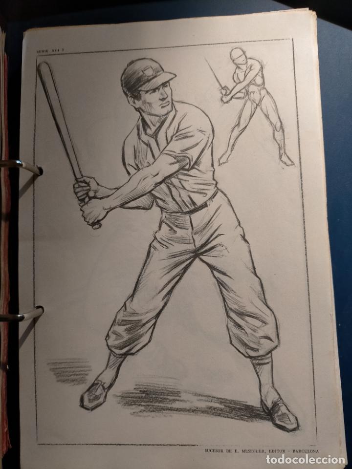 Art: HAGA SU OFERTA ----- ANTIGUA LAMINA ORIGINAL PARA DIBUJANTES DIBUJO ARTISTICO DIBUJO EMILIO FREIXAS