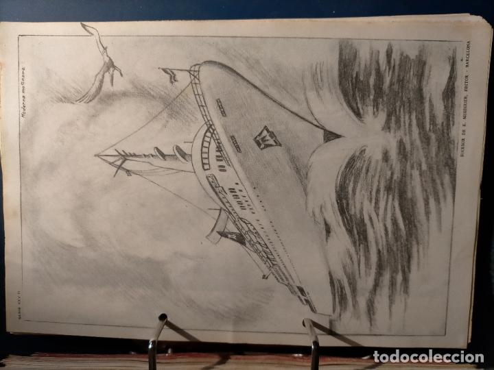Kunst: HAGA SU OFERTA ----- ANTIGUA LAMINA ORIGINAL PARA DIBUJANTES DIBUJO ARTISTICO DIBUJO EMILIO FREIXAS