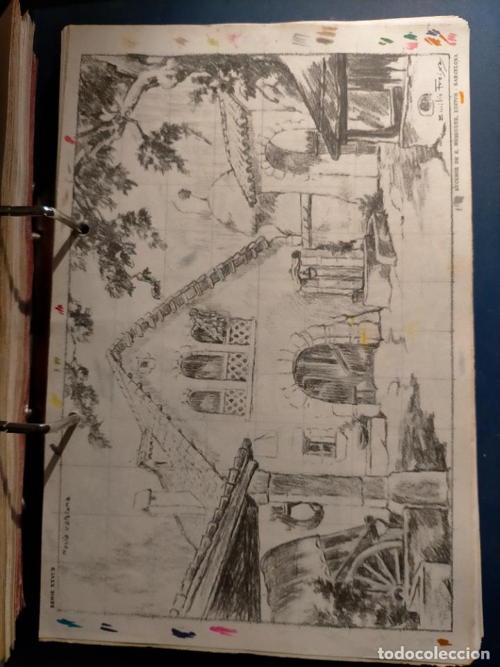Kunst: HAGA SU OFERTA ----- ANTIGUA LAMINA ORIGINAL PARA DIBUJANTES DIBUJO ARTISTICO DIBUJO EMILIO FREIXAS