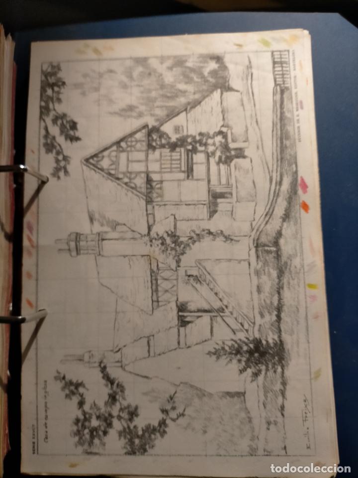 Kunst: HAGA SU OFERTA ----- ANTIGUA LAMINA ORIGINAL PARA DIBUJANTES DIBUJO ARTISTICO DIBUJO EMILIO FREIXAS