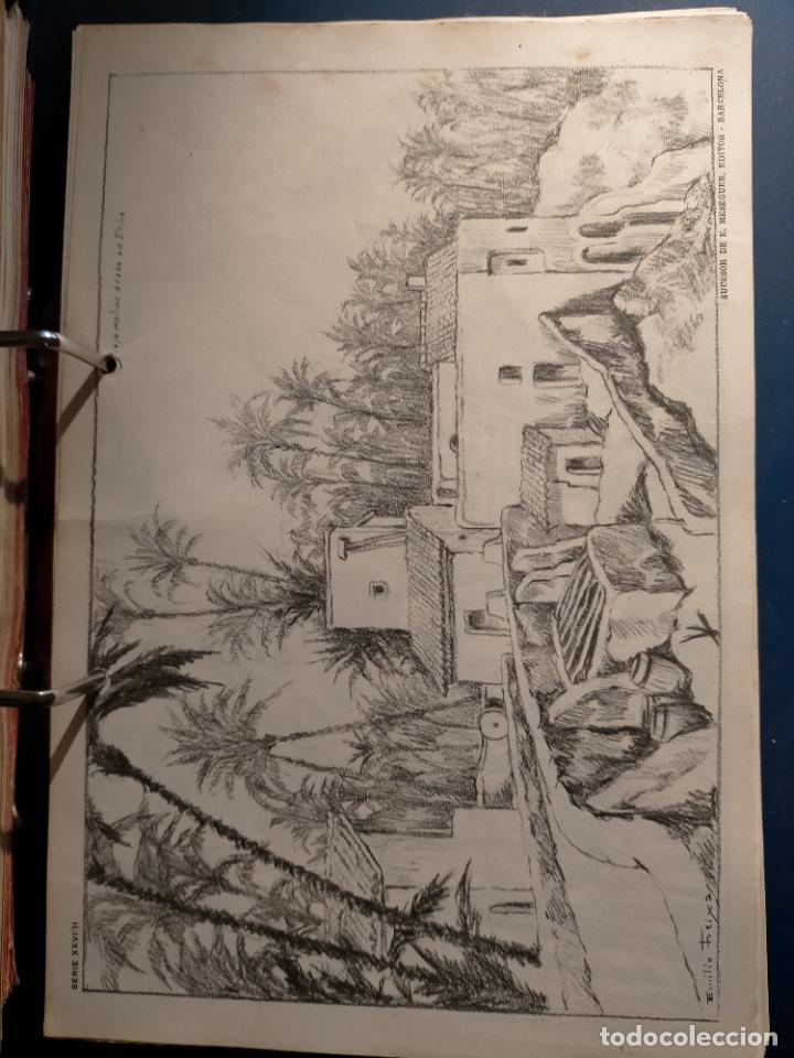 Kunst: HAGA SU OFERTA ----- ANTIGUA LAMINA ORIGINAL PARA DIBUJANTES DIBUJO ARTISTICO DIBUJO EMILIO FREIXAS