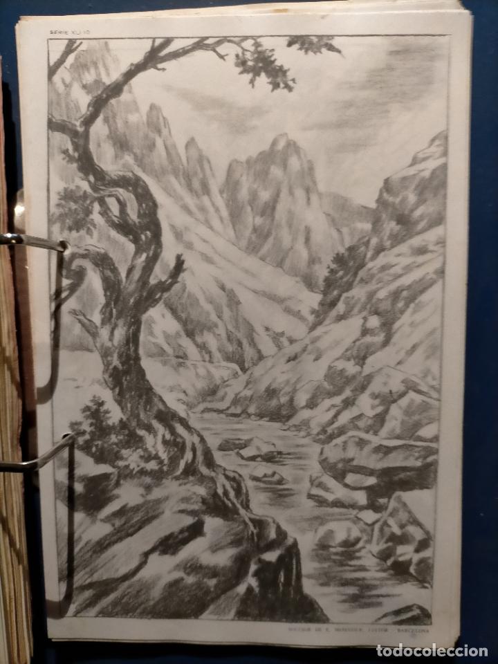 Kunst: HAGA SU OFERTA ----- ANTIGUA LAMINA ORIGINAL PARA DIBUJANTES DIBUJO ARTISTICO DIBUJO EMILIO FREIXAS