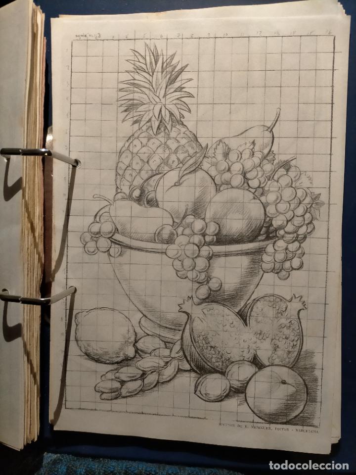 Kunst: HAGA SU OFERTA ----- ANTIGUA LAMINA ORIGINAL PARA DIBUJANTES DIBUJO ARTISTICO DIBUJO EMILIO FREIXAS