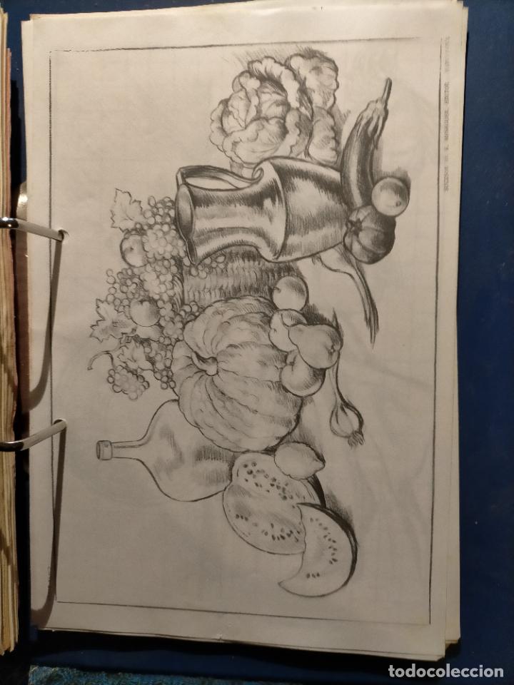 Kunst: HAGA SU OFERTA ----- ANTIGUA LAMINA ORIGINAL PARA DIBUJANTES DIBUJO ARTISTICO DIBUJO EMILIO FREIXAS