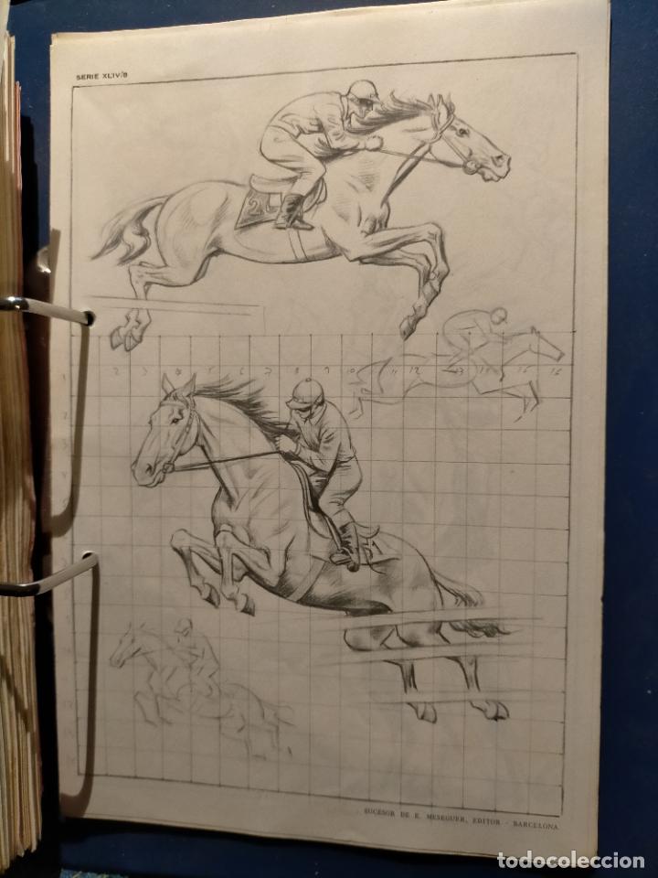 Kunst: HAGA SU OFERTA ----- ANTIGUA LAMINA ORIGINAL PARA DIBUJANTES DIBUJO ARTISTICO DIBUJO EMILIO FREIXAS