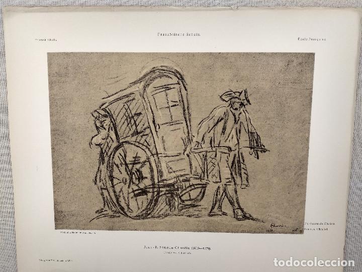 Art: Portadores de Chardin, Meister Albertina, plancha n&ordm; 914