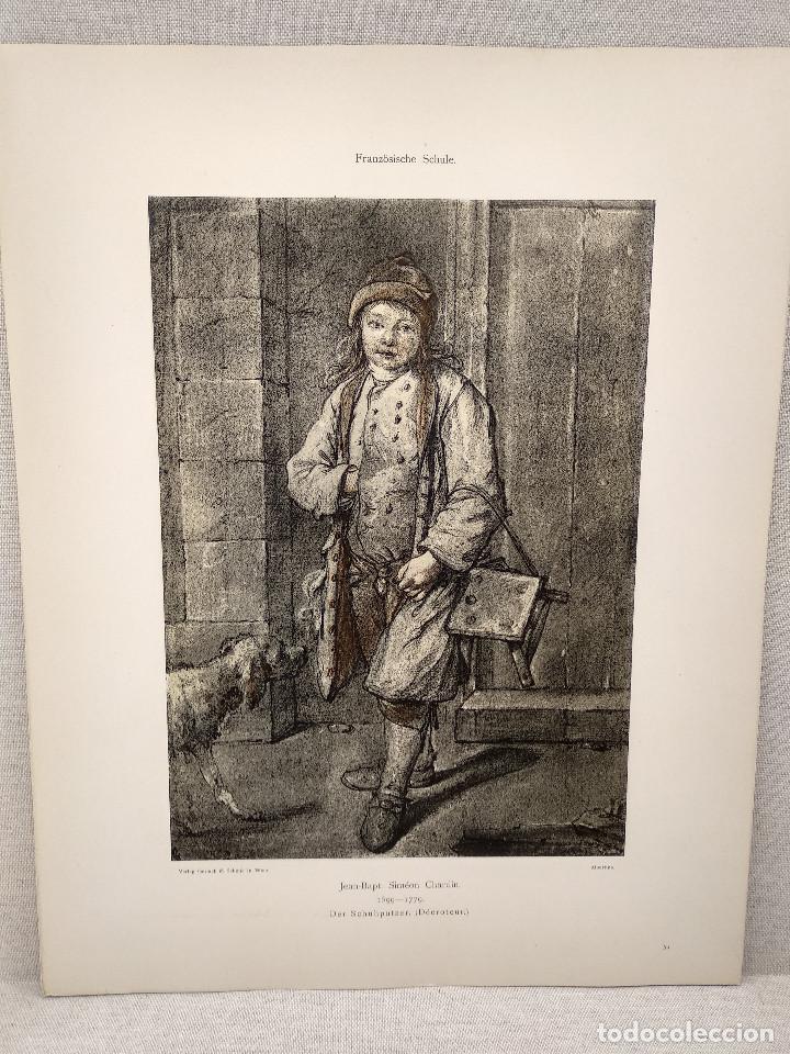 Art: El limpiabotas de Chardin, Meister Albertina, plancha n&ordm; 54