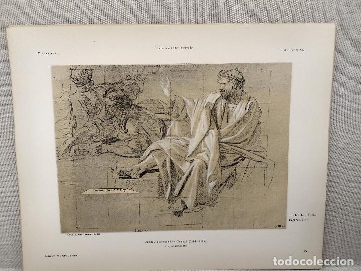 Art: Estudios de figuras de Jouvenet, Meister Albertina, plancha n&ordm; 1156