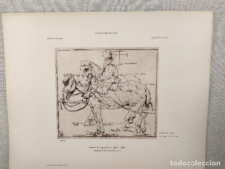 Arte: Equipo de caballos de Peter Bruegel, Meister Albertina, plancha n&ordm; 1029